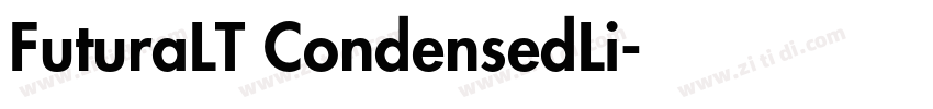 FuturaLT CondensedLi字体转换